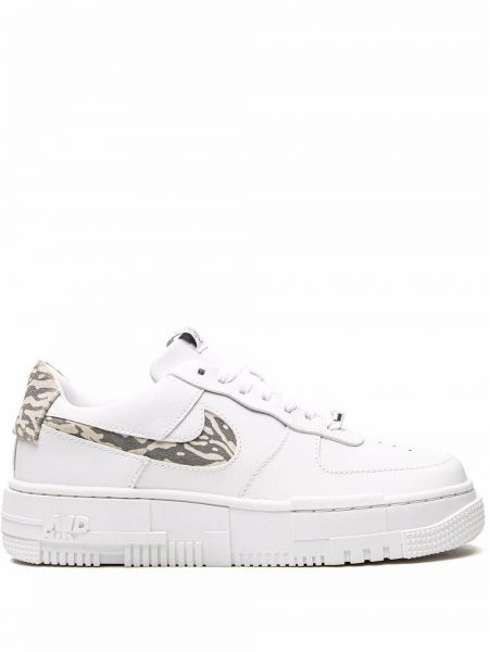 Sneaker mit zebra-muster Nike Air Force 1 weiß