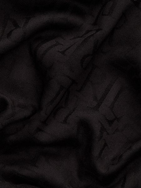 Жаккардовый шарф Lauren Ralph Lauren черный