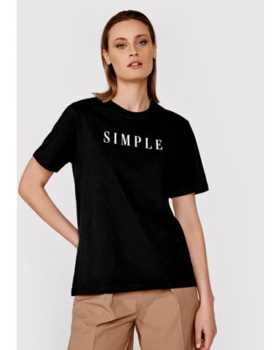 T-shirt Simple noir
