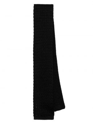 Копринена вратовръзка Tom Ford черно