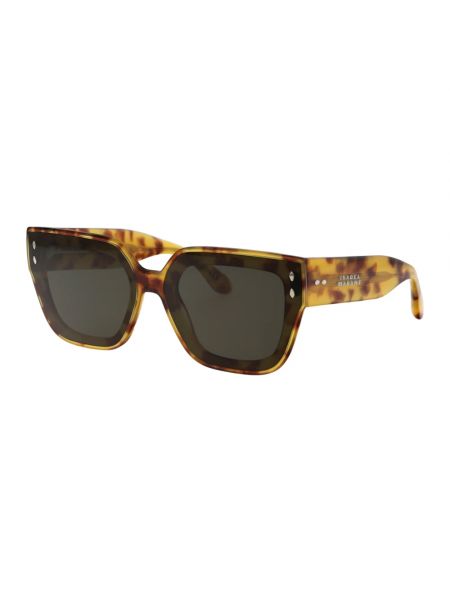 Okulary przeciwsłoneczne eleganckie Isabel Marant brązowe