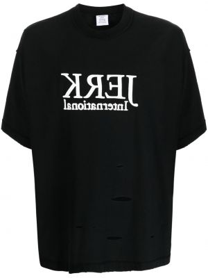 T-shirt Vetements nero