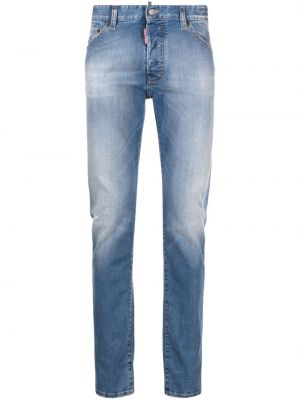 Slim fit skinny fit-jeans Dsquared2 blå