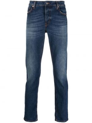 Slim fit skinny džíny s nízkým pasem Haikure modré