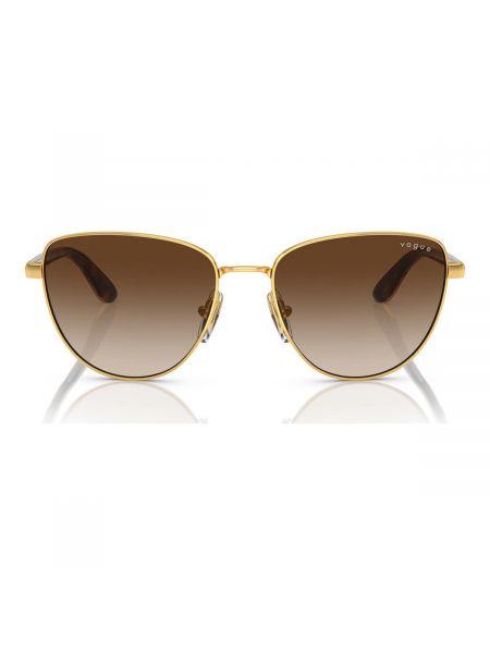 Okulary przeciwsłoneczne Vogue złote