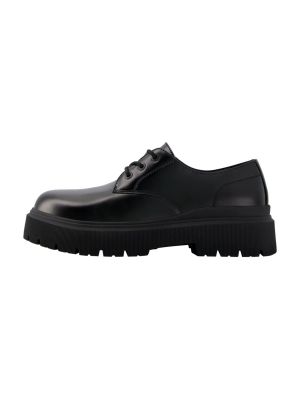 Pantofi cu șireturi Bershka negru