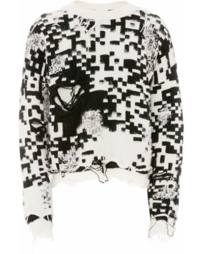 Пуловер с принт с абстрактен десен Jw Anderson