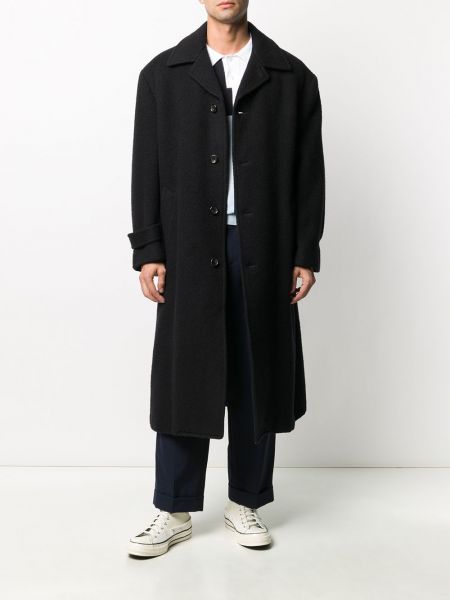 Manteau Comme Des Garçons Pre-owned noir