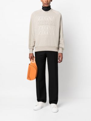 Sweatshirt mit print Zegna