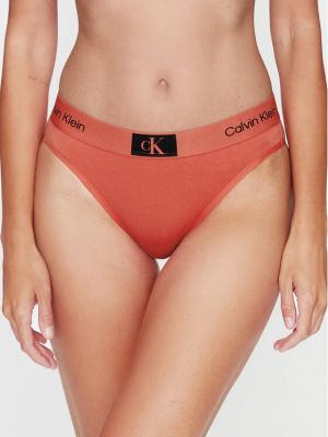 Boksarice Calvin Klein Underwear oranžna