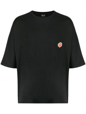 Tricou din jerseu N°21 negru