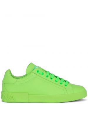Sneakerși Dolce & Gabbana verde
