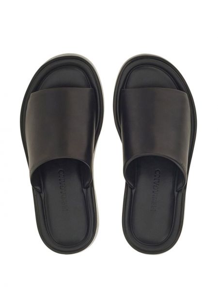 Sandali di pelle Ferragamo nero