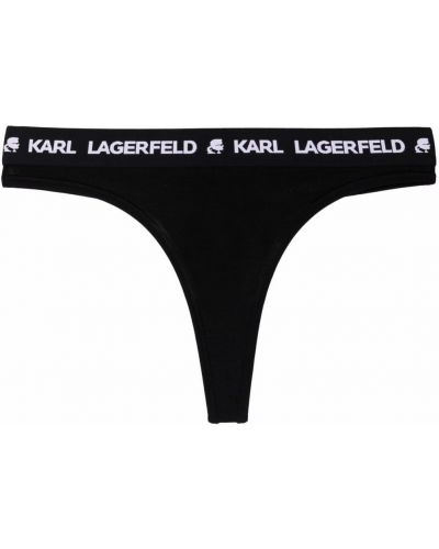 Stringi Karl Lagerfeld czarne