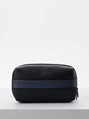 Поясная сумка Automobili Lamborghini черная