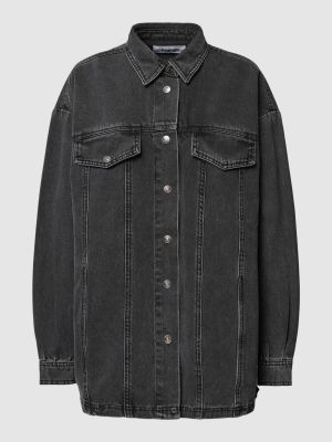 Czarna kurtka jeansowa Minimum