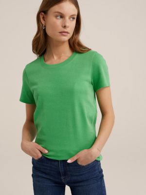 Тениска We Fashion зелено