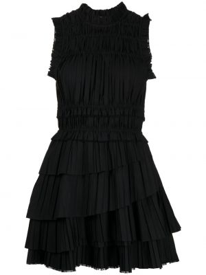 Kleid mit plisseefalten Sea schwarz