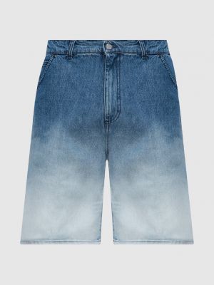 Синие джинсовые шорты Msgm