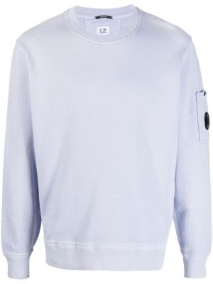 Sweat col rond en coton col rond C.p. Company violet