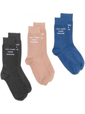 Чорапи с принт Drôle De Monsieur