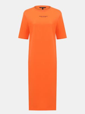 Платье Armani Exchange оранжевое