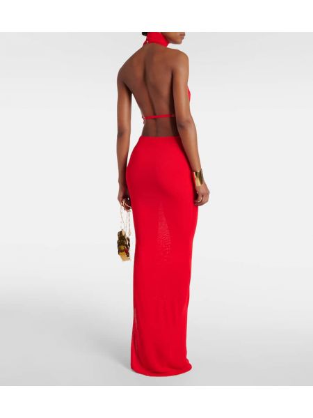 Μάξι φόρεμα Aya Muse κόκκινο