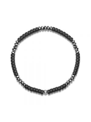 Armband mit perlen Nialaya schwarz