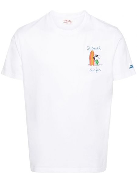 Pamučna majica Mc2 Saint Barth bijela