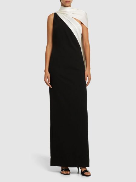 Vestido asimétrico Roland Mouret negro