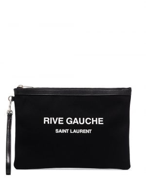 Pisemska torbica s potiskom Saint Laurent