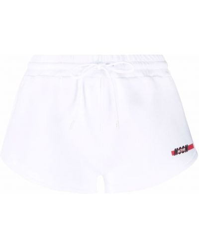 Pantalones cortos con cordones Msgm blanco