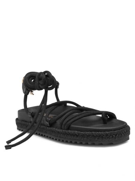 Sandály Elisabetta Franchi černé