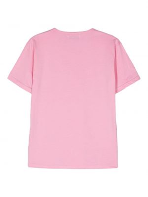 Medvilninis marškinėliai Société Anonyme rožinė