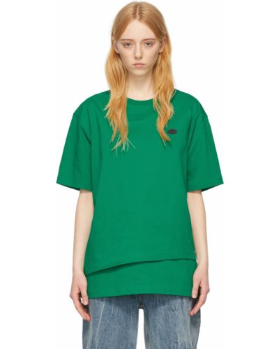 T-shirt bawełniana Ader Error, zielony