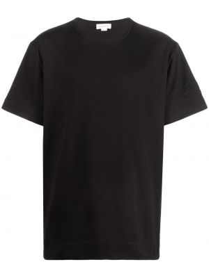 T-shirt med broderi Alexander Mcqueen svart