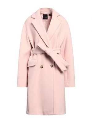 Cappotto di lana Pinko rosa
