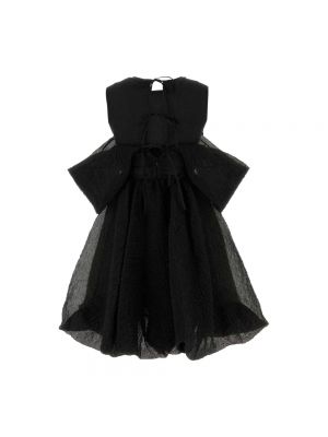 Mini vestido de algodón Cecilie Bahnsen negro