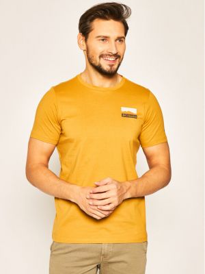 Marškinėliai Columbia geltona