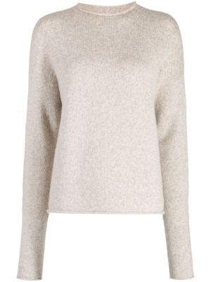 Maglione in lana d'alpaca Lauren Manoogian grigio