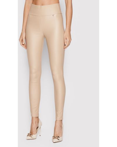 Rinascimento Szövet nadrág CFC0107475003 Bézs Slim Fit