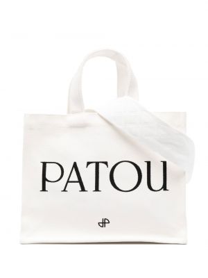 Geantă shopper cu imagine Patou