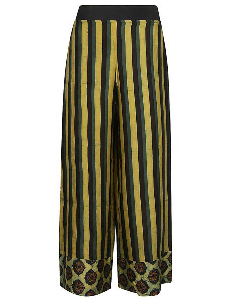 Pantaloni di seta Obidi giallo