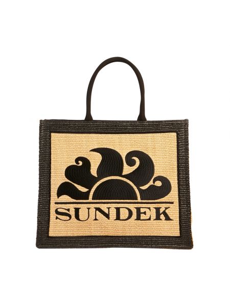 Shopper handtasche Sundek schwarz
