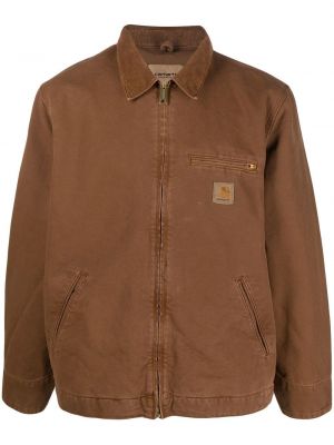 Jeansjacka Carhartt Wip brun