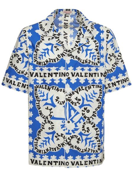 Риза Valentino синьо