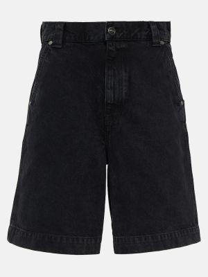 Shorts en jean Khaite noir