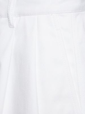Shorts en coton Comme Des Garçons Shirt blanc