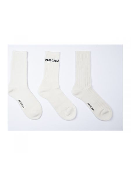 Ponožky Pare Gabia biela