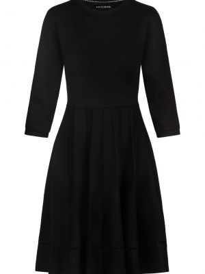 Pletené pletené šaty Kraimod čierna
